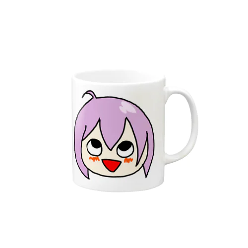 巨大な顔 Mug