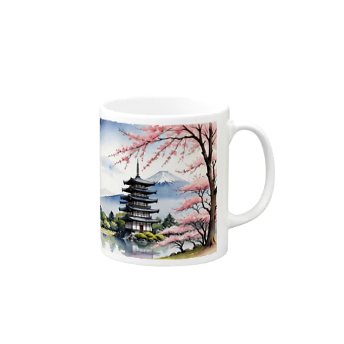 日本の風景 Mug