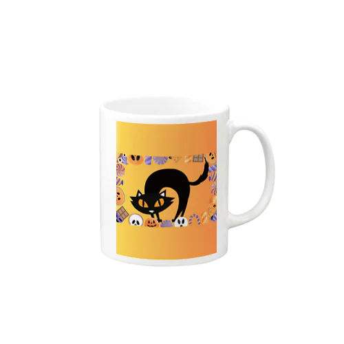 トリック・オア・ニャー！ ≪mayumi作≫ Mug