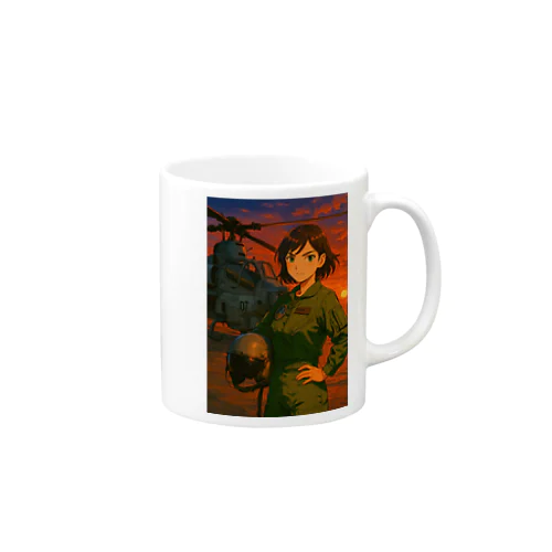 AH-1Z女性パイロット Mug