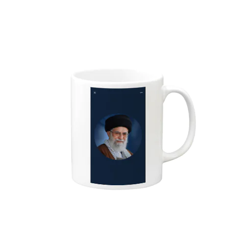 ハメネイ師マグカップ Mug