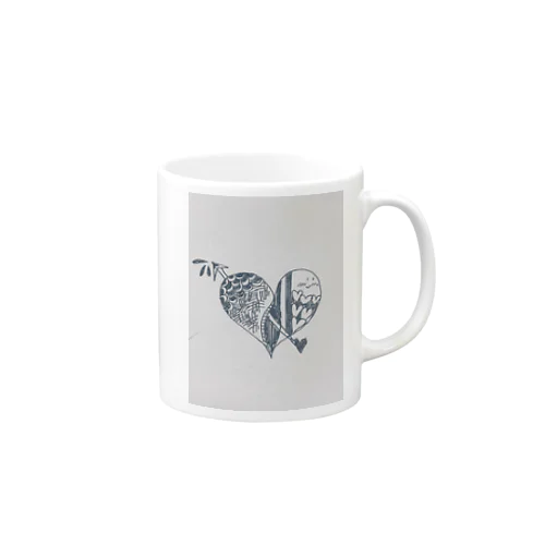 くぐ。のハート Mug