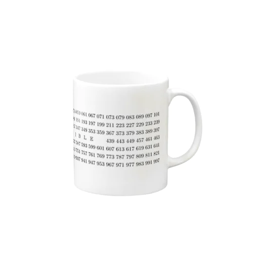 割れない素数 Mug