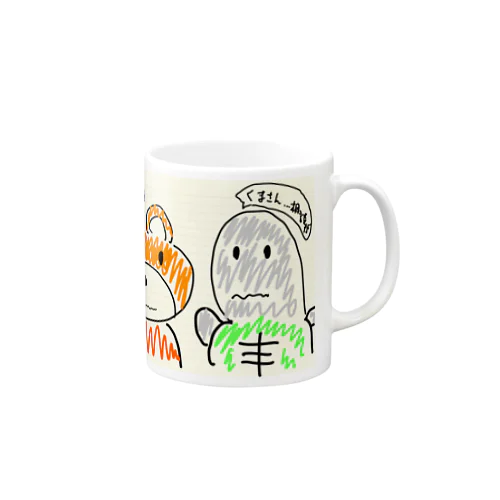 調和級数大好きカメさん_クマさんに相談ver. Mug