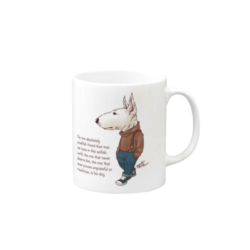 おしゃれブルテリア Mug