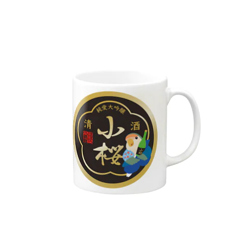 清酒小桜黒 Mug