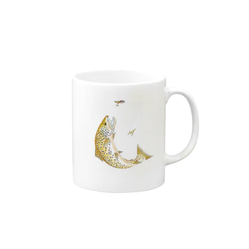 日光蝉×ブラウントラウト | LOTハンドメイドルアー Mug