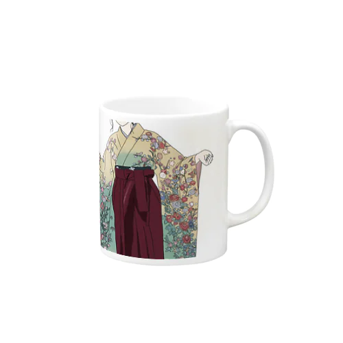 卒業袴 Mug