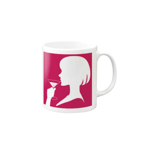 ロゴ スクエア Mug