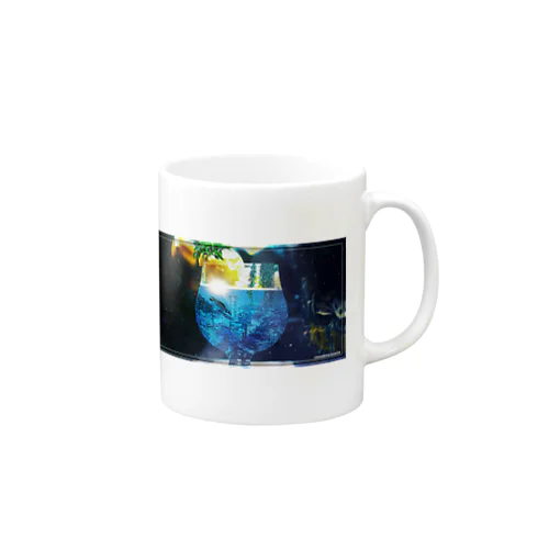クリームソーダが青かった！ Mug
