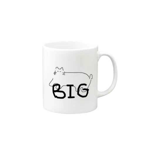 ＢＩＧ　ねこ Mug