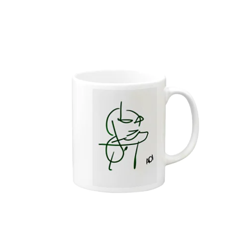 暗闇アート1号 Mug