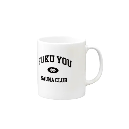 FUKU YOU(福湯)カレッジロゴ Mug