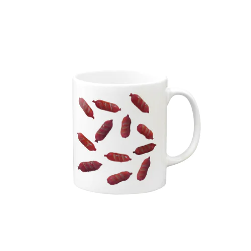 赤ウィンナー Mug