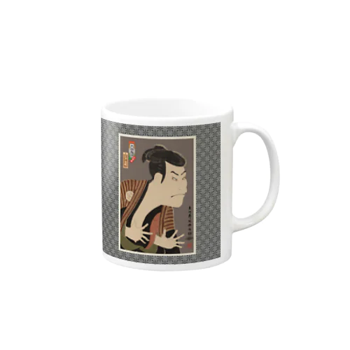 三代目大谷鬼次の江戸兵衛 Mug