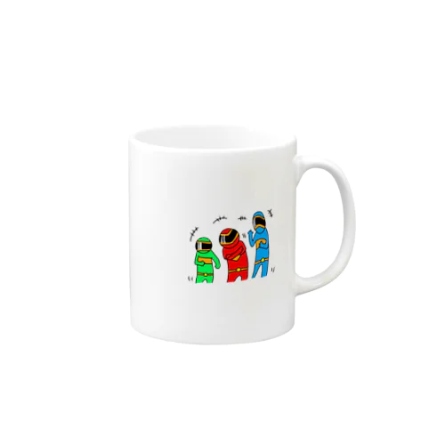 満身創痍マン Mug