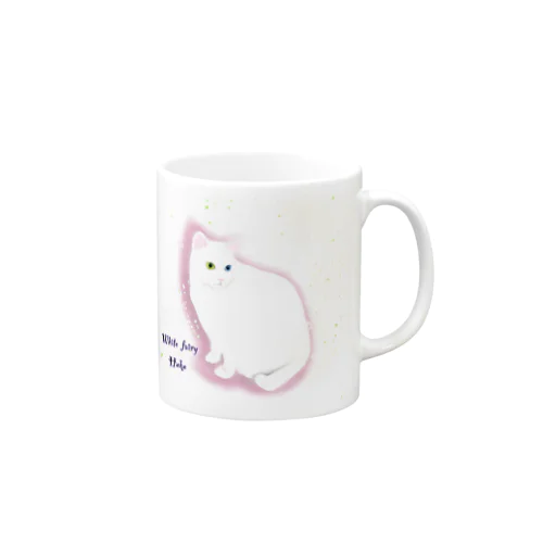 白い妖精 ふくちゃん 羽根なし Mug