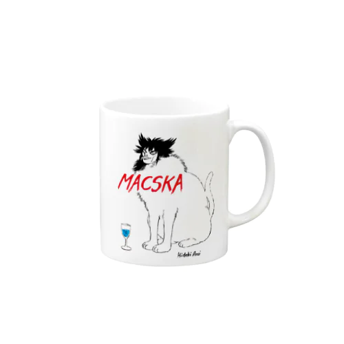 新井英樹ver お行儀のいいモンにゃん Mug