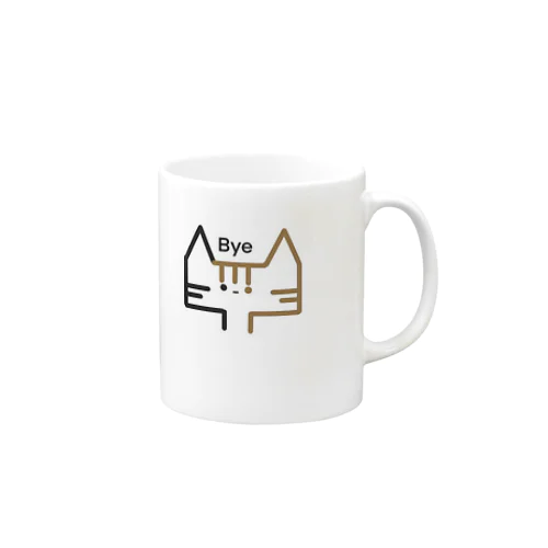 The Bye Cat  Mug