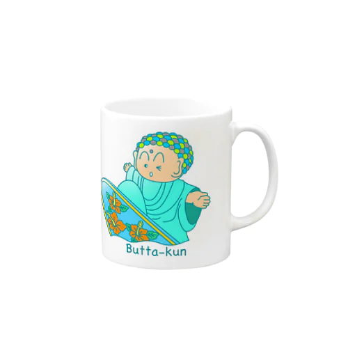 surf Butta-kun(green) Mug