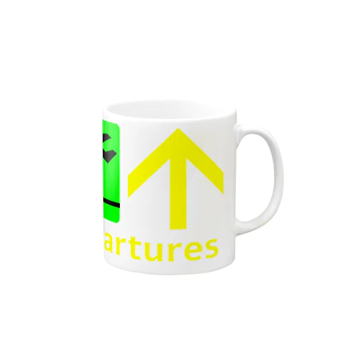 出発_ダークカラー Mug