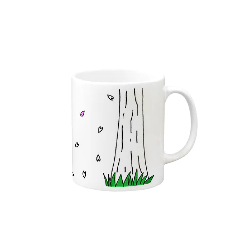 桜と草 Mug
