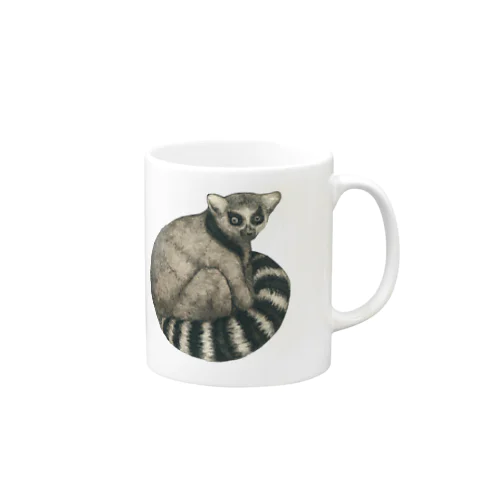 ワオキツネザル Mug