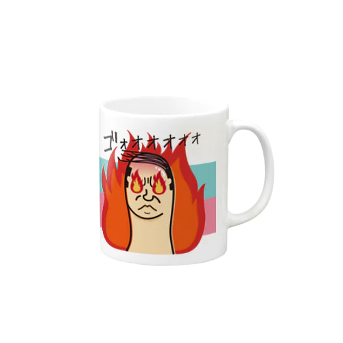 ファイヤー【おやじ指】 Mug
