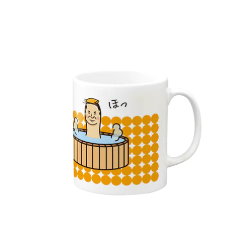 ほっ!【おやじ指】 Mug