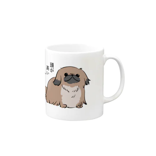 我が道を行くペキニーズ（フォーン） Mug
