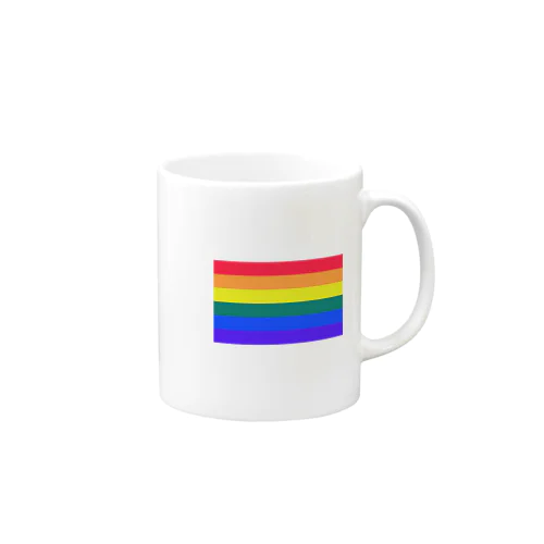 6色レインボー Mug