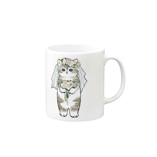 花嫁にゃん Mug