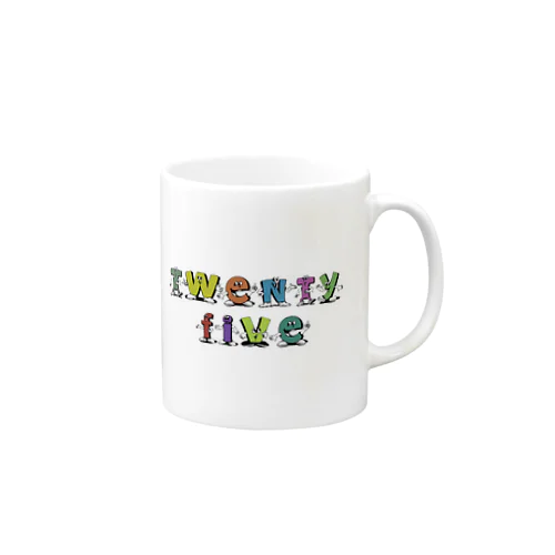 TwentyFive logo item Mug