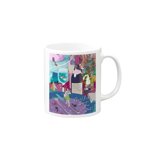 金魚たちの夏祭り 2021モデル Mug