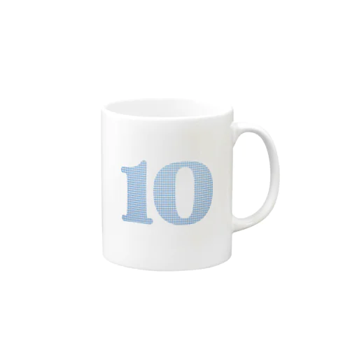 ギンガムチェックの10 Mug