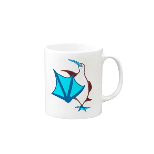 アオアシカツオドリ Mug