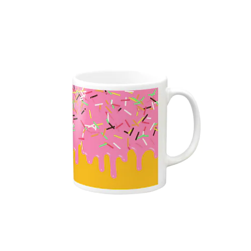 チョコスプレーいちごドーナツ🍓🍩 Mug