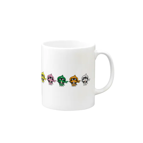 ぐるり一周花峰連者KAHO☆RANGER　マグカップ Mug