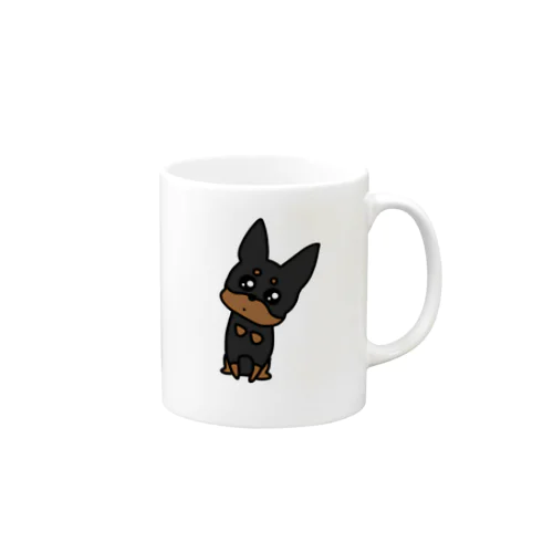 ミニピンのマグカップ Mug
