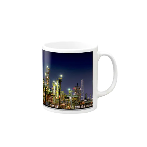 工場夜景（四日市） Mug