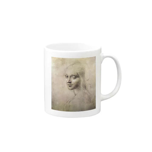 Head of a Girl – Leonardo da Vinci Mug