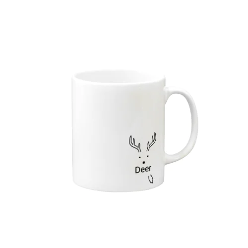 どうかしているシカ Mug