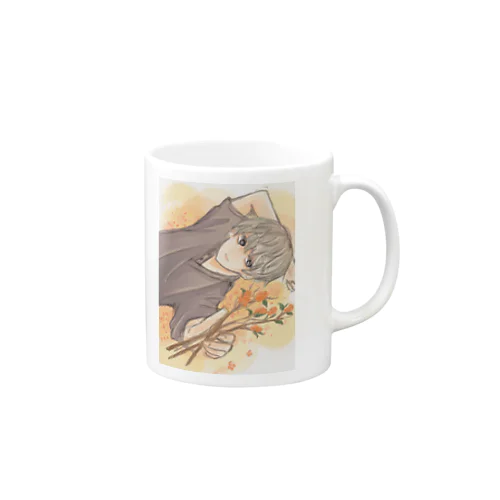 花言葉シリーズ(金木犀:キンモクセイ) Mug