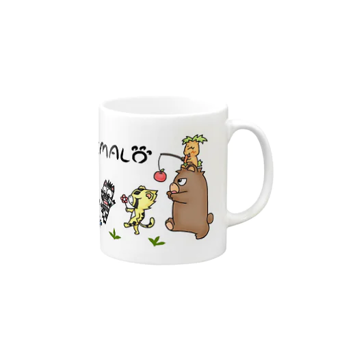 ANIMALマグカップ Mug