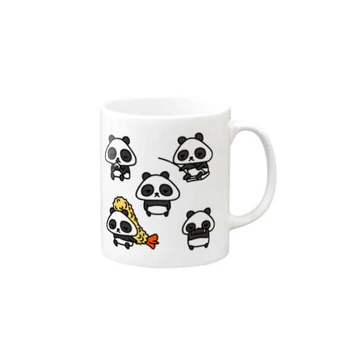 おにぎぱんだ · むすお Mug