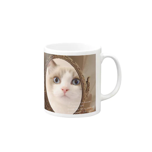 様になる猫さん Mug