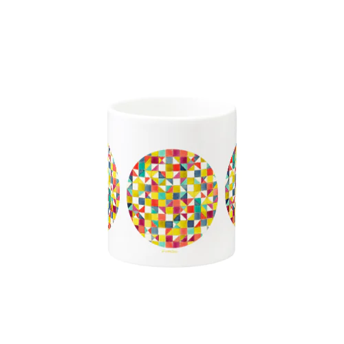 カラフルな3つのまんまる Mug