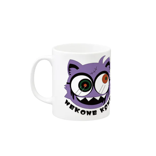 ★期間限定★【猫音こね】ハロウィンデザイン　マグカップ Mug