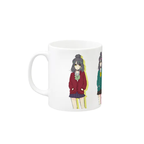 色違いガール Mug