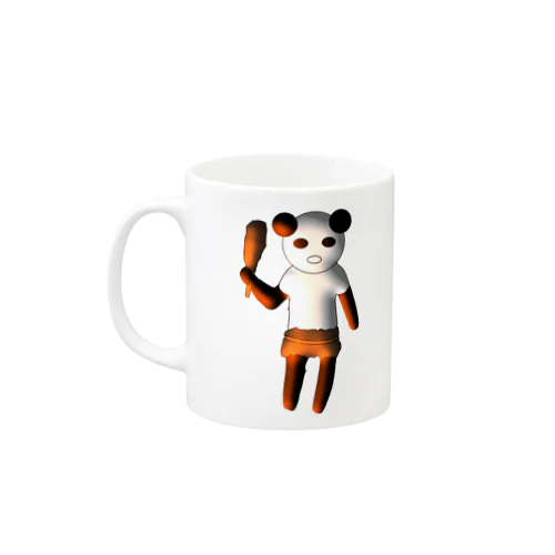 原始人クソパンダ Mug